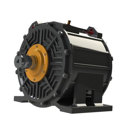 China New China Manufacturer Construction Three Phase Magnet 90kw Direct Drive Totally Enclosed Synchronous Motor for sale