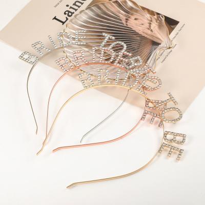 China Beautiful colorful bachelor party supplies bride wedding her to be hair band party wedding decoration for sale