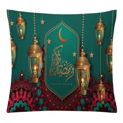 China Islamic Islam Ramadan Eid Mubarak Throw Pillow Eid Mubarak Decorations Eid Mubarak Pillow Beauty Decorations for sale