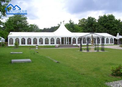 China Thick PVC Material Wedding Marquee Tents For Reception Flame Retardant for sale