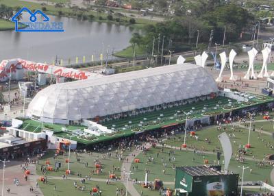 China Custom White Inflatable Air Dome Sports House Tent For Basketball And Tennis Cover Court For Sale Te koop