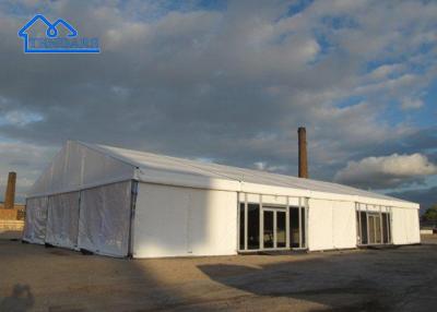 China Outdoor White Warehouse Storage Tent Temporary For Work Construction Tent Permanent for sale