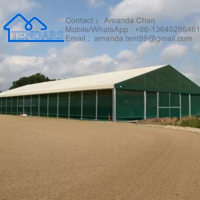 China Outdoor Aluminum Alloy Custom Tent Industrial Storage Building Tent Warehouse Tent for sale