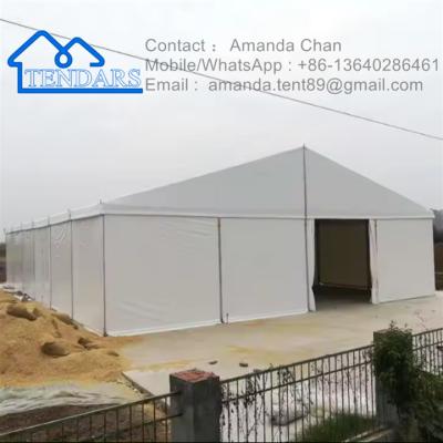 China Easy To Install Huge Outdoor Custom Aluminum Frame Commercial Storage Tents Hot Sale for sale