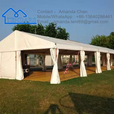 China Zware op maat gemaakte tent tijdelijk woonbed Canvas opslag tent opslag tent marquee tent Te koop