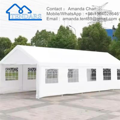 China White Outdoor Marquee Party Wedding Tent Party Tent With Sidewalls For Sale for sale