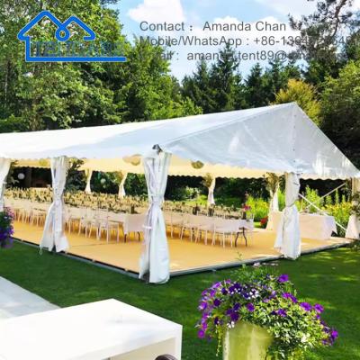 China Professional Tendars Stretch Tent White Party Tent Gazebo Canopy With Sidewalls With CE Certificate for sale