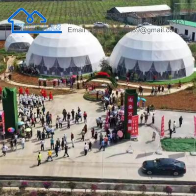 China Vacation Modular Prefabricated Commercial Dome Tent Hotel Large Outdoor Transparent Tent For Sale for sale