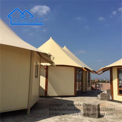 China Luxury Modern Hotel Tent Hotel Resort And Garden Camping Tent With Bathroom for sale