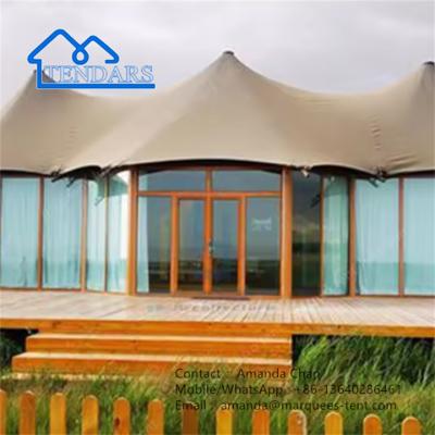 China UV-resistant Modern Camping House Tent Resort Hotel Tent For Glamping Resort for sale