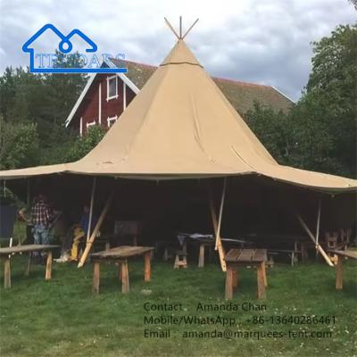 중국 Outdoor Wedding Teepee Tent Hot Wood Stove Tent Teepee Tent For Party Event 판매용