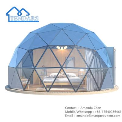 China Persoonlijke maat Grote Glamping Dome Tent Hotel Stijl Ideaal Voor Familiekampen Te koop