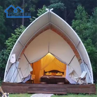 China Glamping Cocoon Tents Waterproof Luxury Hotel Tent New Style House Living Tent for sale