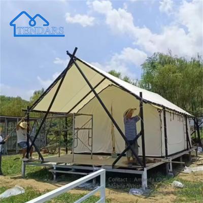 China Outdoor House Tent Wind Resistant Waterproof Tarpaulin Luxury Tent For Hotel for sale