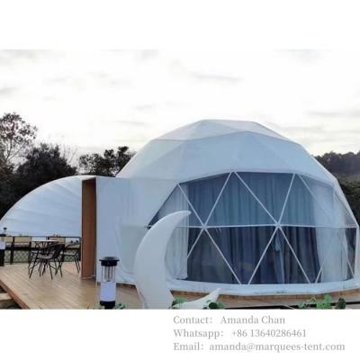 China Cuatro temporadas de venta caliente de jardín transparente a medida de campamento tienda de campaña Casa para aventuras al aire libre en venta