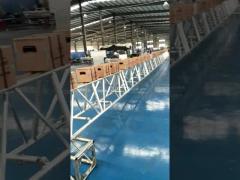 truss frame loading