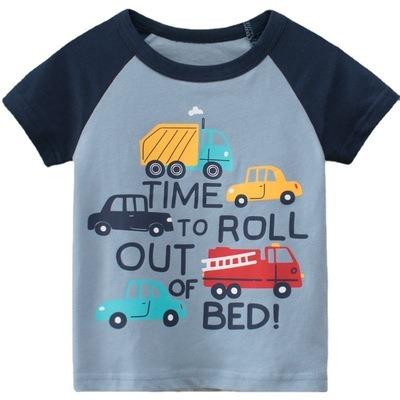 China OEM High Quality Anti Shrink Kids Cartoon T Shirts Tees Boys Supplier for sale