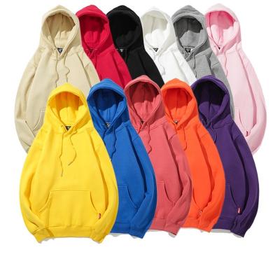 China Soft Cotton Sweatshirts Mens Anti-pilling Hoodies Solid Color Unisex Hoodie for sale