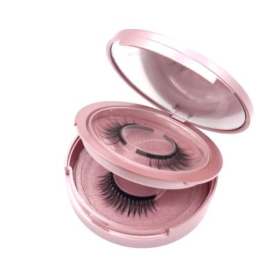 China Ten Magnet Long Natural False Eyelash Two Pairs Magnetic False Eyelash Mixed Magnetic Liquid Eyelash Set Easy To Wear for sale