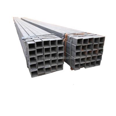 China Cheap price ST52 Q345 Q235 SS400 carbon steel structure pipe square tube ERW rectangular tube for sale