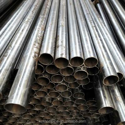 China Structure/liquid/boiler/water and gas seamless tube etc. High Quality Cold Drawn Steel Pipe Cold Finish ST52 Precision For Fender for sale