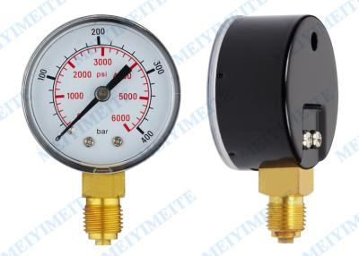 China Heavy duty tire pressure gauge , Car Truck Tyre Pressure Gauge plastic snap in type for sale