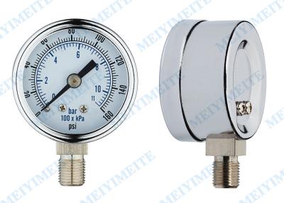 China Standard 0 15 psi pressure gauge instrument for measuring gas pressure for sale