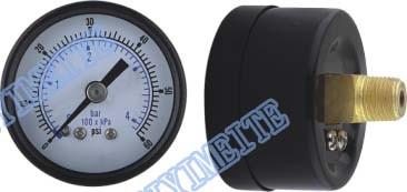 China 1.5 Inch Dry general hydraulic pressure gauge With phosphor bronze material for sale