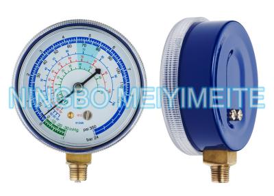 China 2.7 Inch General Pressure Gauge Refrigeration Application Freon Pressure Gauge for sale