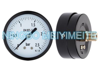 China General Pressure Manometer Standard Dry Pressure Gauge For Gas / Water / Machines for sale