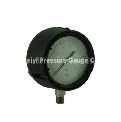 China CE Standard C Type Bourdon Tube Pressure Gauge With Range 30 InHg - 15000 Psi for sale