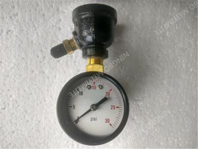 China 2 inch Black Steel Case Air Test Gauge with 3/4