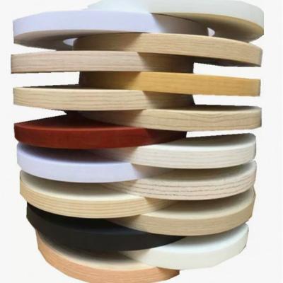 China Modern Hot Sale Furniture Accessories PVC Edging Strips For Particleboard Countertops Edge Trim Dark PVC ABS Edging for sale