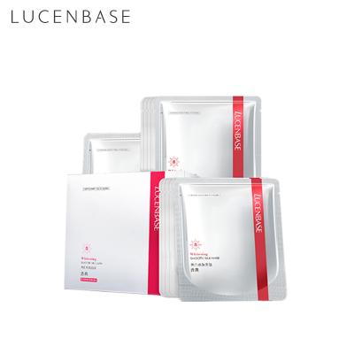 China LUCENBASE Big Opening Moisturizer Store News Running Whitening Smooth Silk Facial Beauty Mask Spot Goods for sale