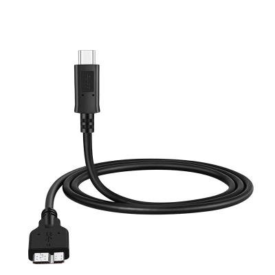 China COMPUTER Fast Charging Type c To Micro B Usb3.1 Data Cable Male To Micro Usb 3.0 B Male Cable For Hard Drive for sale