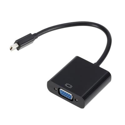 China Mini DVI Female Adapter DP Camera DP Male to Mini to VGA Converter DisplayPort to VGA Cable for sale