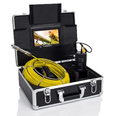 China NIGHT VISION 9 Inch TFT Color Screen 9mm Fiberglass Cable 23mm Camera With Big Cable Reel Finder Camera Used For Water Well Inspection en venta