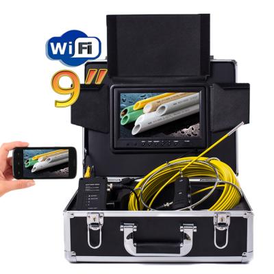 China Waterproof / 9inch 6.5mm Waterproof Camera 50m Fiberglass Cable Used For Video Endoscope Pipe Sewer Inspection Camera for sale