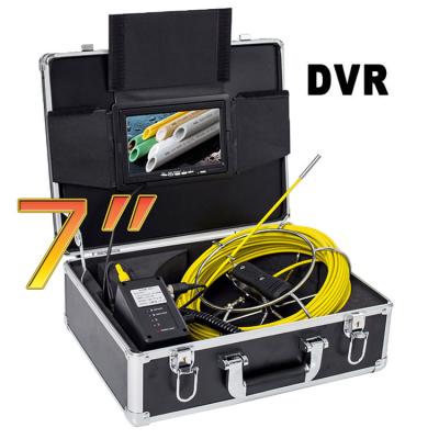 China Waterproof / Waterproof 20m DVR Sewer Pipeline Inspection Camera For Roof Inspection for sale