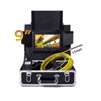 China Waterproof/Waterproof 100m Pipe Sewage Monitoring Endoscope Pipe Inspection Camera with Fiberglass Cable for sale