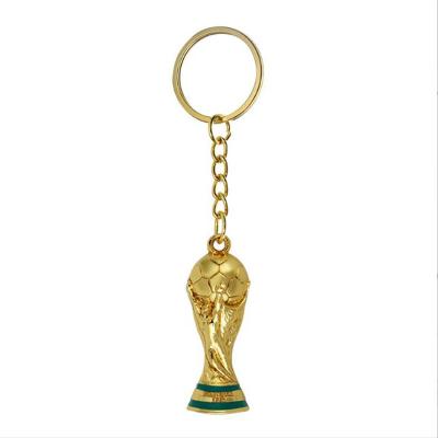 China 2022 New World Cup Soccer Mini Football Souvenir Key Chain Luxury Key Chain Ball Game Pendant Gift Bag Accessories for sale