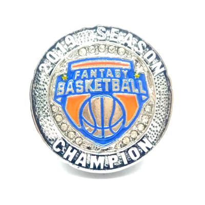 China 2019 Men's Season Fantasy Basketball Championship Ring Casual/Sporting Customized Jewelry for sale