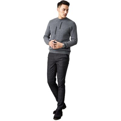 China Anti-pilling Customize Cashmere Knitting Patterns Mens Round Neck Cashmere Long Sleeve Cardigan 100% Everlane Sweater for sale