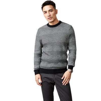 China 100 Percent Lands End Mens Cashmere Sweaters Knitting Color Anti-Pilling Latest Design Pure Mens O-Neck Mens Sweaters for sale