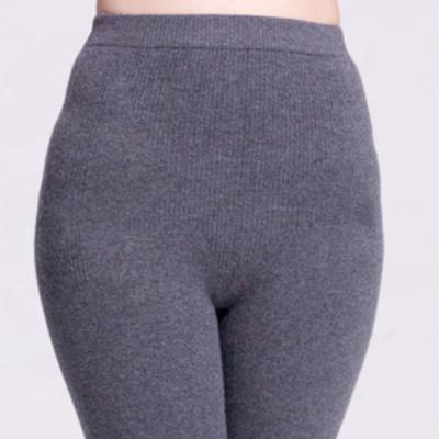 China Antibacterial Hip Lift Seamless 100% Cashmere Knit Women Leggings for sale