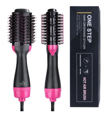 China Airbrush Ionic Hot Pink Multifunctional Factory Price Ionic Hair Dryer Set Hair Dryers One Step Professionals Brush for sale