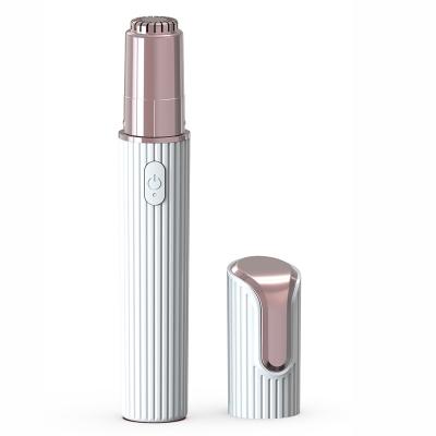 China LULA Beauty Women Makeup Tools Rechargeable Eyebrow Trimmer USB Mini Electric Hair Removal Hair Removal Pen for sale