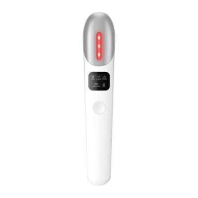 China 2021 New Blood Vessels Removal Technology Eye Massager With 42 Degree Vibration Care Red Light Eye Care EMS Sonic Passionate Eye Massager Pen Hot for sale