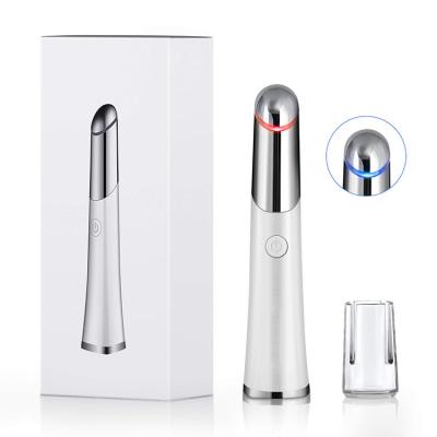 China Wrinkle 2022 LULA New Arrival Skin Care Skin Care Device EMS-Firm Eye Remover Anti Aging Eye Massaging Tool Eye Massager Pen With Heat for sale