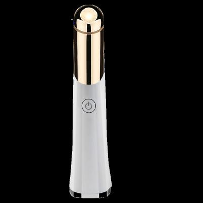 China LULA Korea Gold Color Beauty Wrinkle Remover Eye Massager Magic Wand with Hot Cold Cool Massage Massager Eye Care for sale